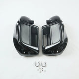 DSR VIVID BLACK VENTED LOWER FAIRING KIT(AIR COOLED VERSION) FOR HARLEY TOURING 2014-2022