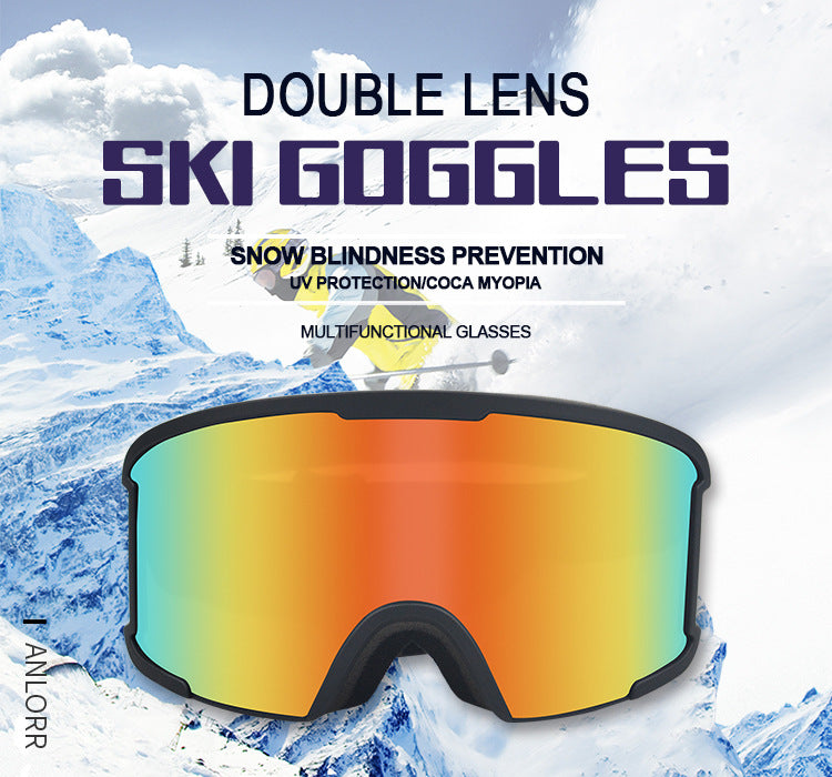 Anti-snowblindness Suitable Designer Ski Goggles Ski Goggles Logo