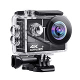 DSR High Speed 4K 60fps Outdoor Sports Camera with Remote Control Diving Anti-shake Camera HD Video Sports DV Small Mini Action Sports cam
