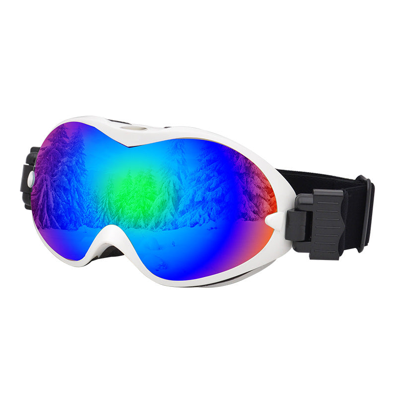 DSR UV Protection Adjustable Ski&Snow Googles Double Lenses Anti-Fog Ski  Googles Women Youth Polarized Ski Goggles Blindness Protection Reflective  Ski