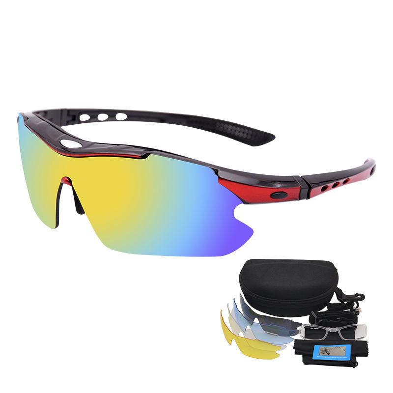 DSR Cycling Outdoor mountian climbing sunglasses riding sunglasses mtb Half  Rim glasses Clear cycling glasses UV Protection polarized bike Fishing